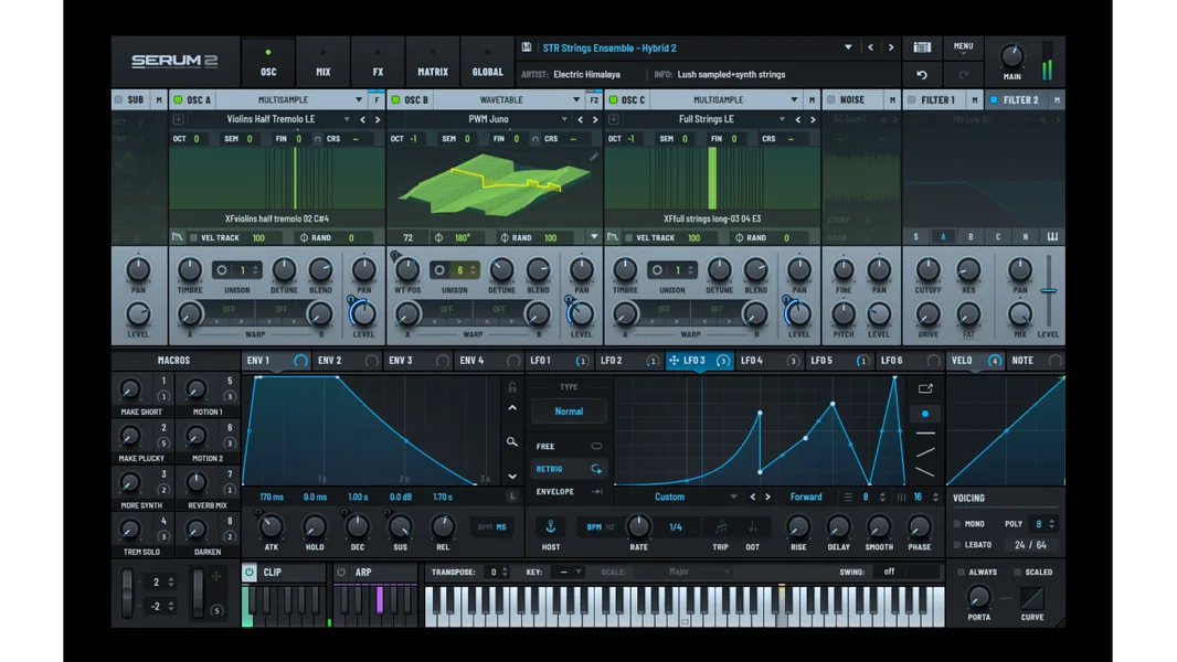 Serum 2, the New Version of the Popular Software Synthesizer, is
