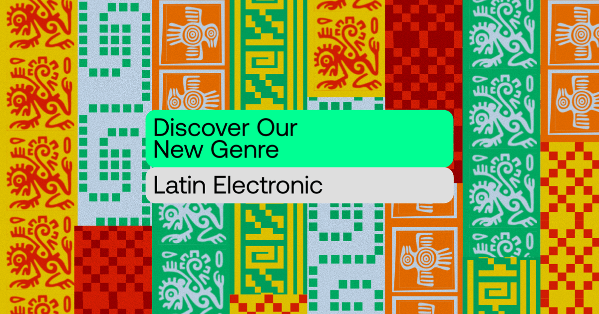 Beatport Latin Electronic launch artwork